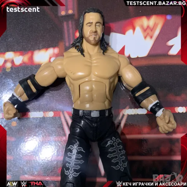 Екшън фигура WWE Joey Mercury Джоуи Мъркюри Deluxe Aggression делюкс Jakks , снимка 1