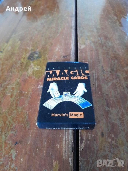 Карти за игра Magic Miracle cards, снимка 1