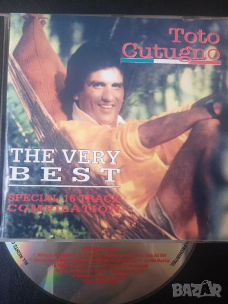 Toto Cutugno – The Very Best - най-големите хитове на Тото Кутуньо - матричен диск, снимка 1