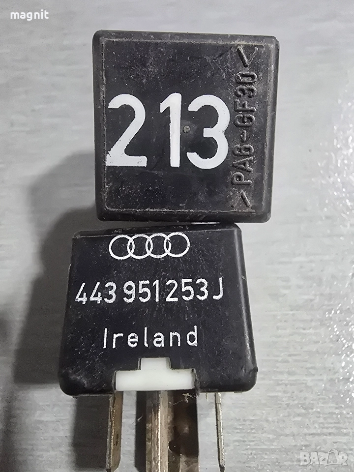 443951253J Реле 213 за VW Audi Seat Skoda , снимка 1