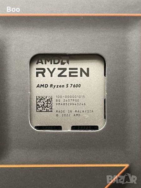 Процесор AMD RYZEN 5 7600 6-Core 3.8 GHz (5.1 GHz Turbo), снимка 1