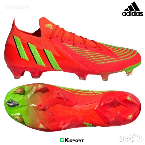 Футболни обувки ADIDAS PREDATOR EDGE.1 LOW FG размер 46 2/3, снимка 1