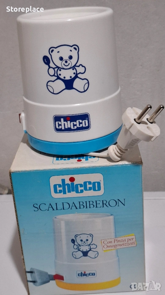 Нагревател за бебешки шишета Chicco Scaldabiberon – отлично състояние, снимка 1