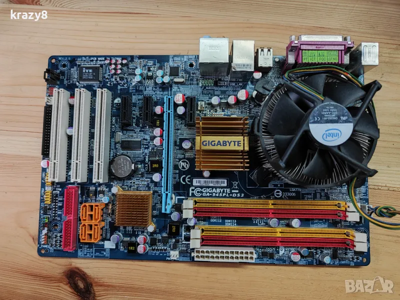 Gigabyte GA-945PL-DS3 rev2.0, снимка 1