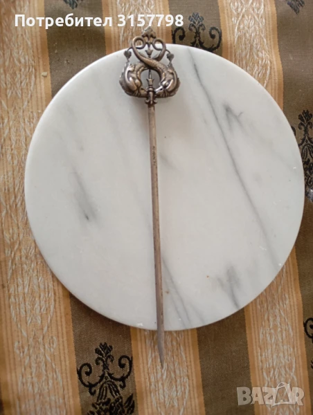 Стара игла за коса , снимка 1