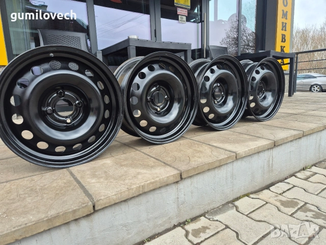 4бр.Оригинални метални джанти Ситроен Пежо 16 цола , снимка 3 - Гуми и джанти - 53958290