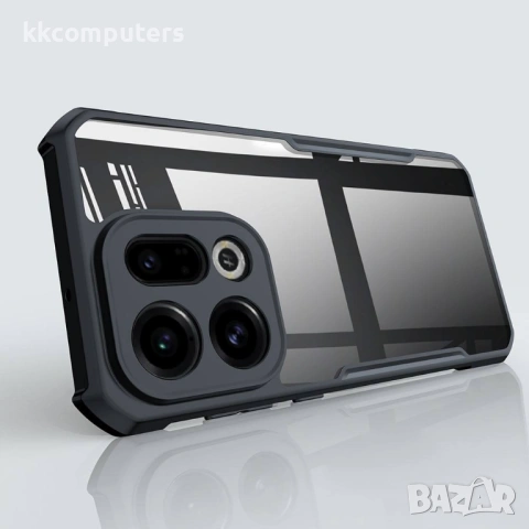 Защитен Калъф XUNDD за Oppo Find X9 5G - TPU+Acrylic, Прозрачен, 4-ъглова защита, Вкл. Протектор - Ч, снимка 2 - Резервни части за телефони - 53412623