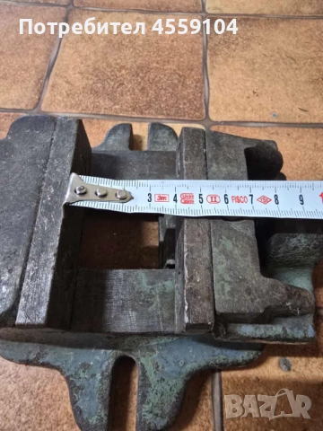 Старо шлосерско менгеме – масивно, чугунено, снимка 3 - Менгемета - 54012942