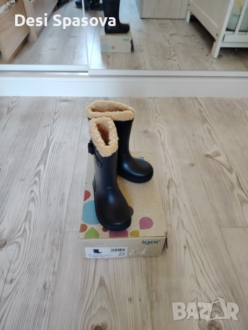Зимни гумени ботуши Игор за малки крачета , снимка 5 - Бебешки боти и ботуши - 52566255