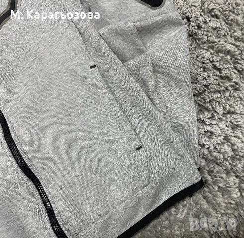 Мъжко Nike Tech Fleece Men’s Full-Zip Hoodie, Размер XS, снимка 7 - Спортни дрехи, екипи - 52596283