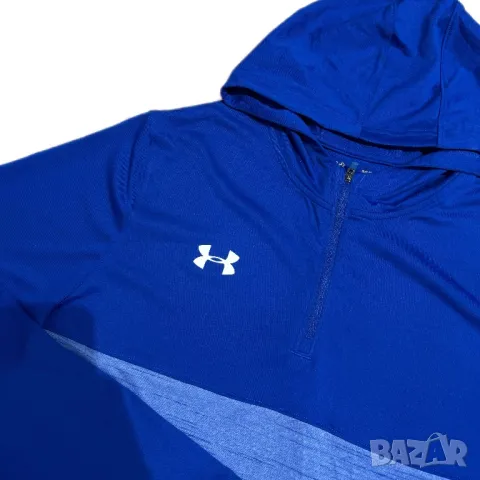 Оригинална мъжка спортна блуза с качулка Under Armour | L, снимка 3 - Блузи - 49227789