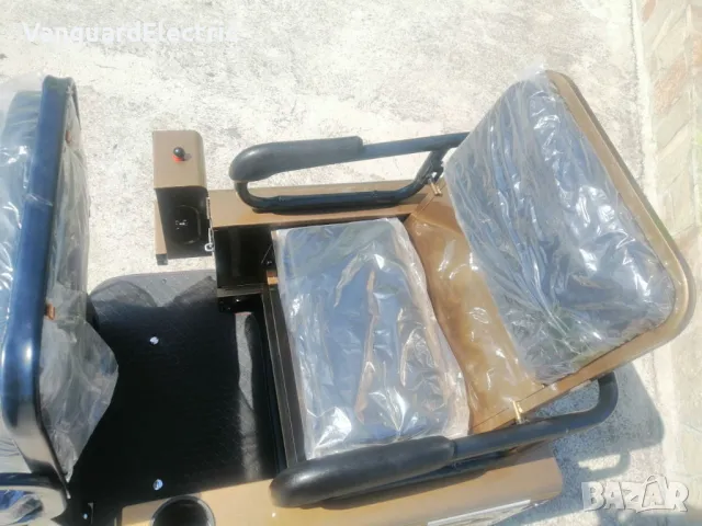 Двуместна Триколка Електрическа 1500W Модел Cargo Lux - ЗЛАТИСТА, снимка 3 - Мотоциклети и мототехника - 42256072