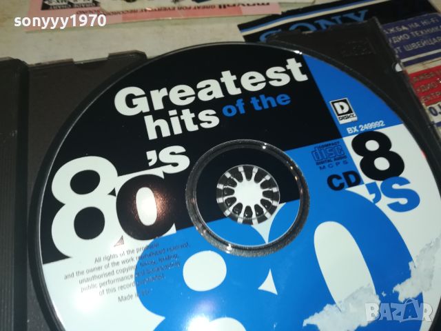 GREATEST HITS OF THE 80-S CD 2907241247, снимка 6 - CD дискове - 46730636