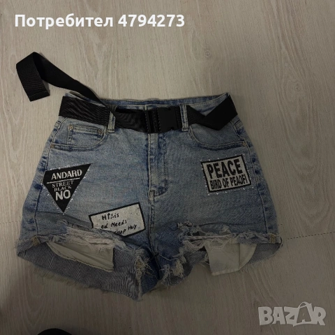 Къси дънкови панталонки, снимка 2 - Къси панталони и бермуди - 54168961