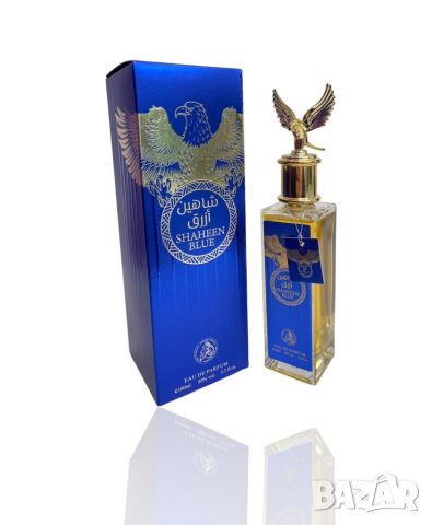 Оригинален арабски U N I S E X парфюм AL FAKHR Shaheen Blue AQD, 100ML EAU DE PARFUM, снимка 1 - Унисекс парфюми - 46677399