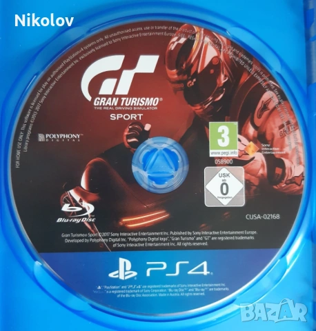 Gran Turismo Sport PS4 COD (Съвместима с PS5), снимка 4 - Игри за PlayStation - 53617530