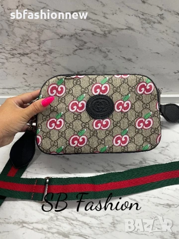 Gucci чанта в бежово , снимка 3 - Чанти - 50743817