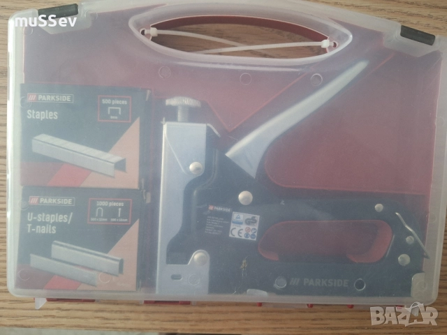 ръчен такер на Parkside Performance 