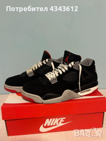 Маратонки NIKE AIR JORDAN 4, снимка 2 - Маратонки - 53214719