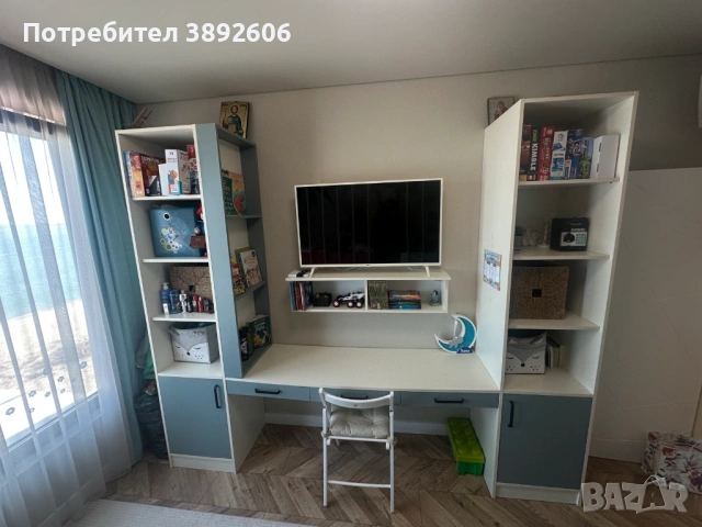 Дизайнерски детски легла със шкафове и стълба | ръчна изработка