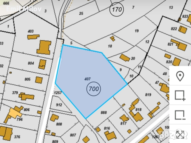 Хераково - парцел УПИ, снимка 2 - Парцели - 51573008