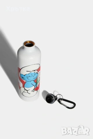Dsquared2 x The Smurfs Water Bottle - Оригинален термос, снимка 3 - Други - 53393245