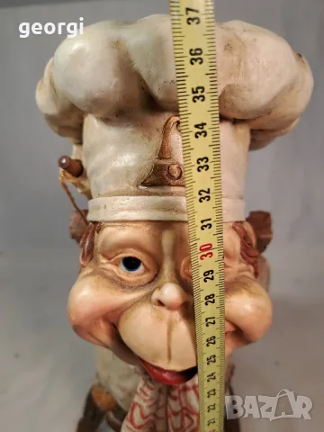 голяма колекционерска фигура Laaf на Шеф готвач   7/1, снимка 10 - Колекции - 49666340