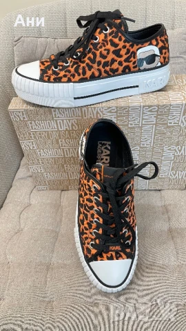 Кецове KARL LAGERFELD, снимка 3 - Кецове - 51413859