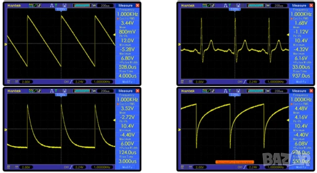 FG-200 Функционален Сигнал Генератор на Сигнали 0.01Hz - 500KHz Честотен Брояч с Антена DDS Функция, снимка 9 - Друга електроника - 53828224