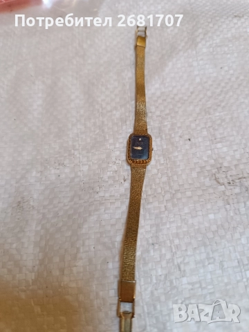 позлатен часовник Accurist, снимка 2 - Дамски - 52958559