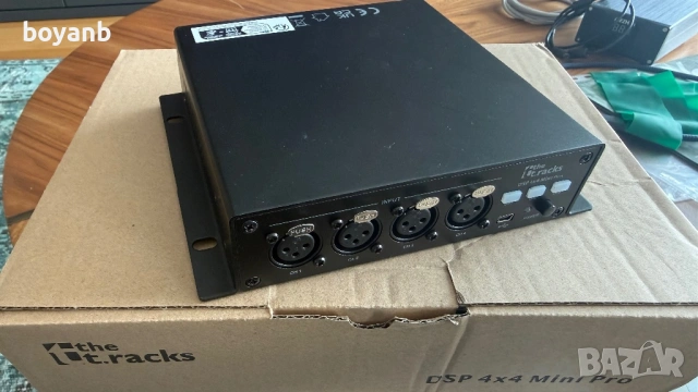 the t.racks DSP 4x4 Mini Pro