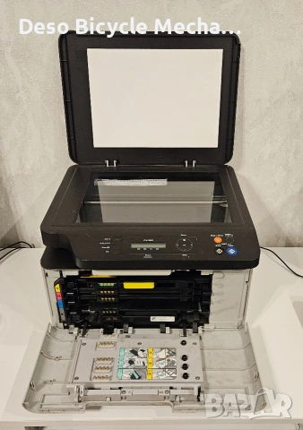 Лазерен цветен принтер - Samsung CLX-3305, снимка 3 - Принтери, копири, скенери - 53732144