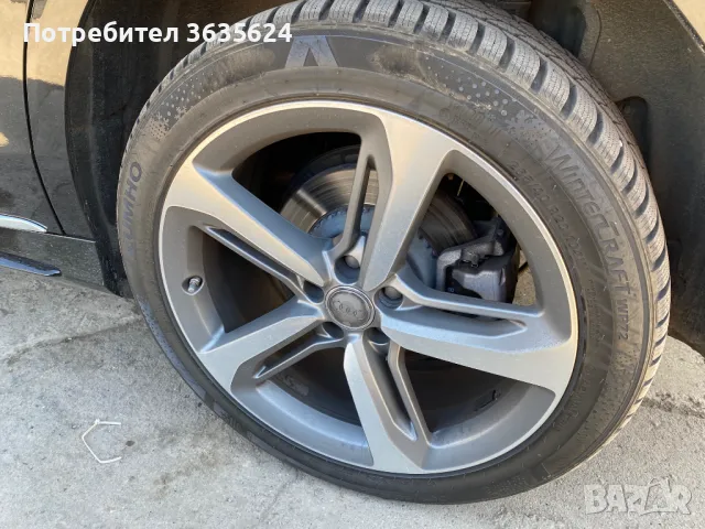  4 бр ориг. лети джанти 20" за Ауди A6/A7/A8/S8 с размери 9JX20 H2 ЕТ37 и зимни гуми 265/40/20, снимка 4 - Гуми и джанти - 49251191