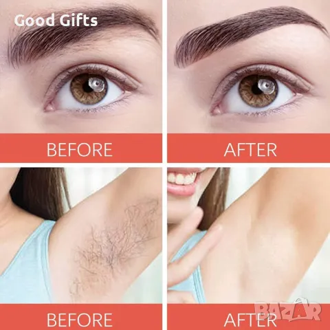 Дамски тример за вежди, лице и тяло с USB зареждане, снимка 8 - Тримери - 50204217