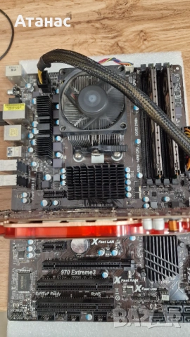 FX4100 + FX6300 + 2бр. ASRock 970 Extreme3 R2.0 + 2 бр. охладители, снимка 8 - Дънни платки - 53873625