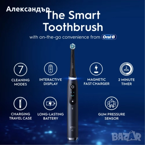 Електрическа четка за зъби Oral-B iO3, iO6, iO9, снимка 9 - Други - 52542711