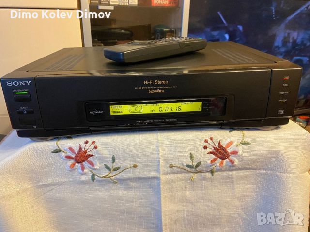 SONY SLV E1000 Перфектен с Дистанционно., снимка 16 - Плейъри, домашно кино, прожектори - 46654544