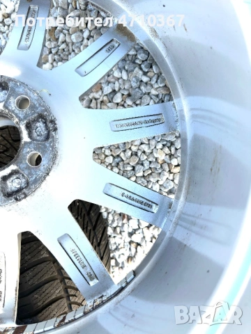 Оригинални джанти от Audi Q7, 20 инча 5x112, ET33, 9J, с гуми 285/45, снимка 8 - Гуми и джанти - 53843211