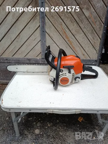 резачка Stihl ms211c, снимка 1 - Градинска техника - 47413609