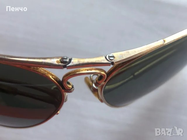 стари слънчеви очила "Ray-Ban" Aviator - ОРИГИНАЛ, снимка 7 - Антикварни и старинни предмети - 46997852