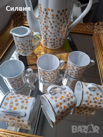 Ретро комплект български порцелан , снимка 6 - Антикварни и старинни предмети - 54055797