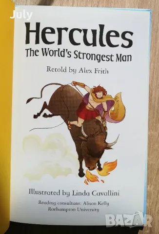 Hercules. The World's Strogest Man, Alex Frith, снимка 2 - Детски книжки - 49189887