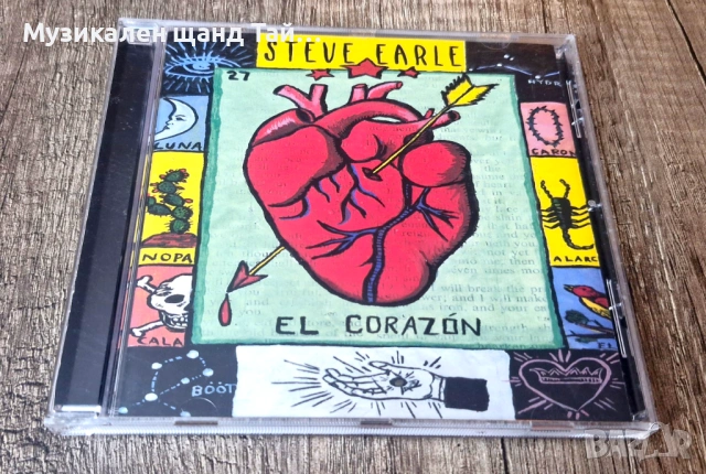 Компакт Дискове - Рок Метъл: Steve Earle – El Corazon