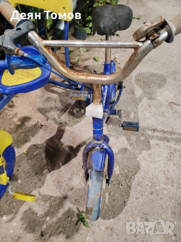 Детска триколка и колело , снимка 8 - Детски велосипеди, триколки и коли - 52881812