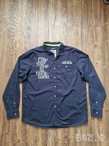 Страхотна мъжка риза CAMP DAVID размер XL