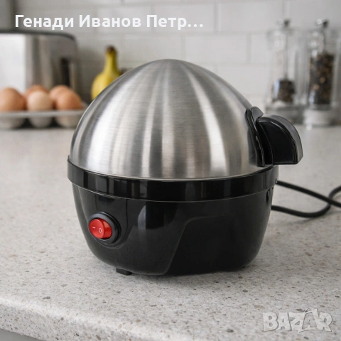 Яйцеварка Rosberg R51982C, 350W, За 7 яйца, Автоматично изключване със сигнал, снимка 5 - Други - 53594617