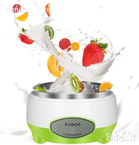 6076 Малка машина за кисело мляко йогурт, 1 литър, снимка 4 - Други - 51767766