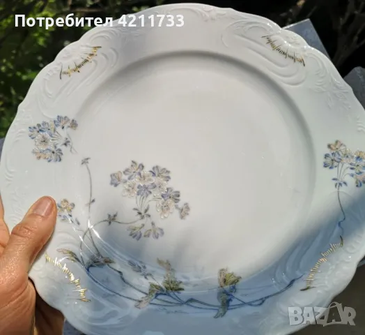 скъп сервиз 6 чинии с позлата НОВО, снимка 5 - Сервизи - 50246131