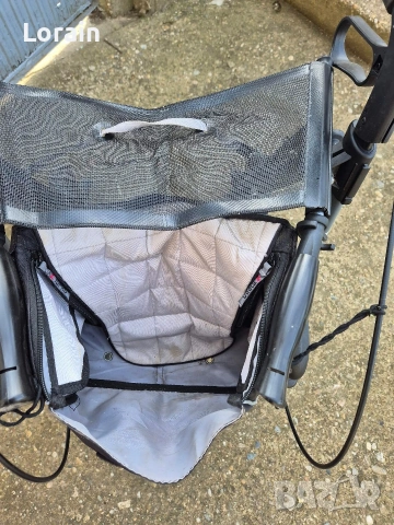 Висок клас алуминиева проходилка с кошница, снимка 3 - Ролатори - 53557744