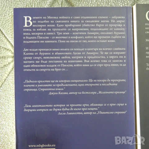 Паднали кралства. Книга 1-3 Морган Роудс, снимка 2 - Художествена литература - 54298604